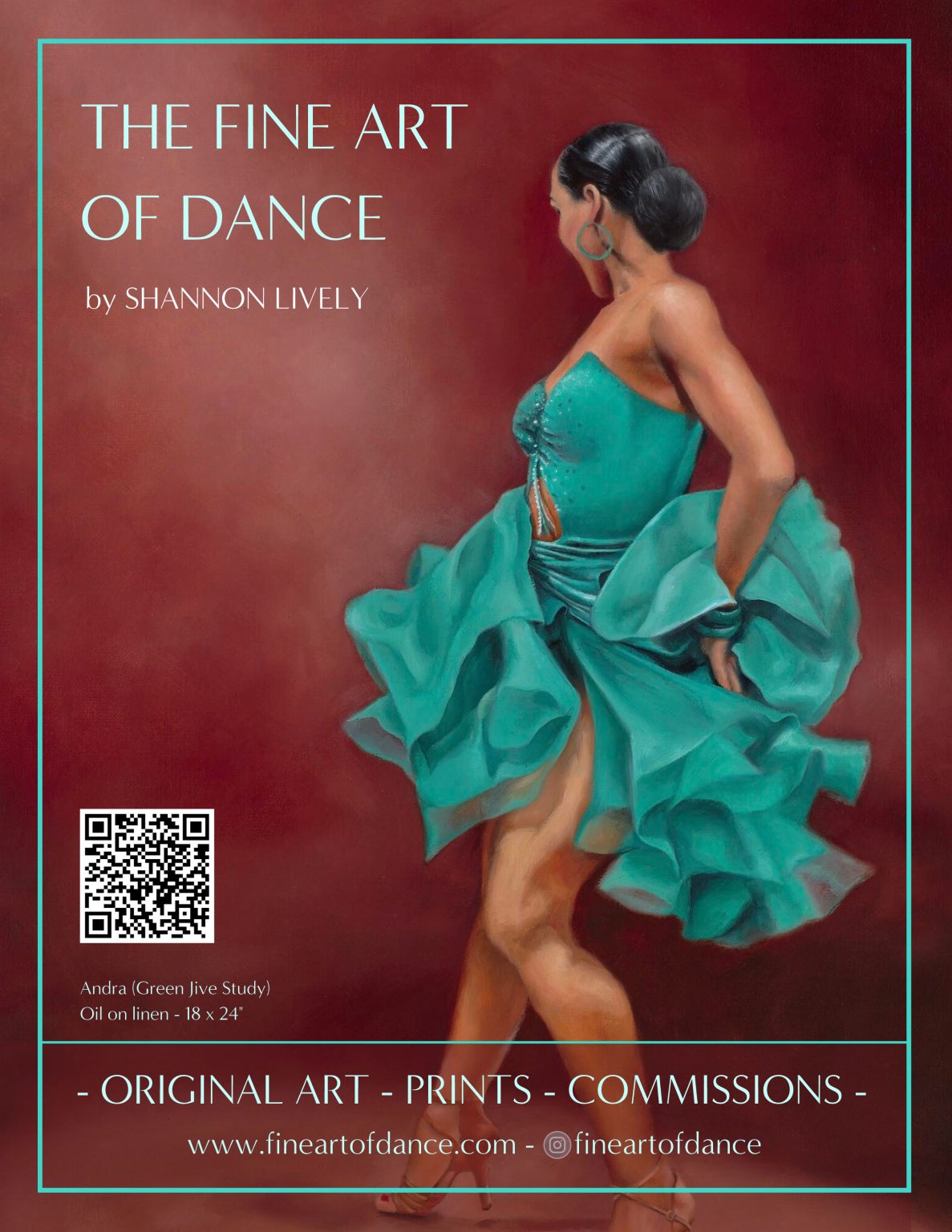 Fine Art of Dance Advertisement - Spring 2024 (8.5 × 11 in)